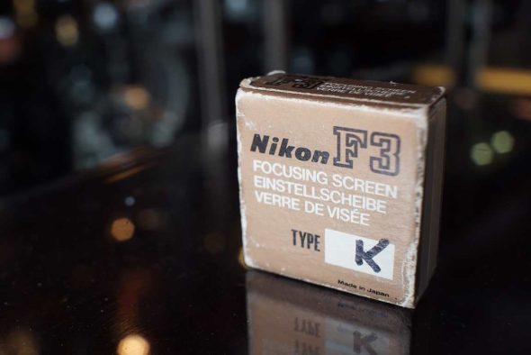 Nikon F3 focusing screen Type K, boxed