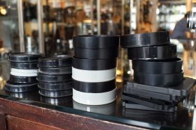 Lot of 25x Hasselblad V body, rear lens and rear body caps