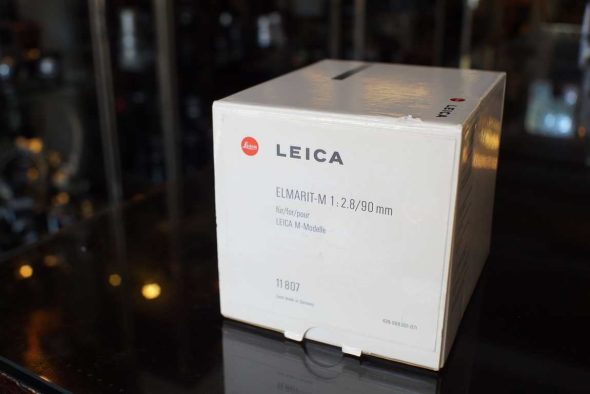 Leica 11807 Elmarit-M 90mm f/2.8, boxed