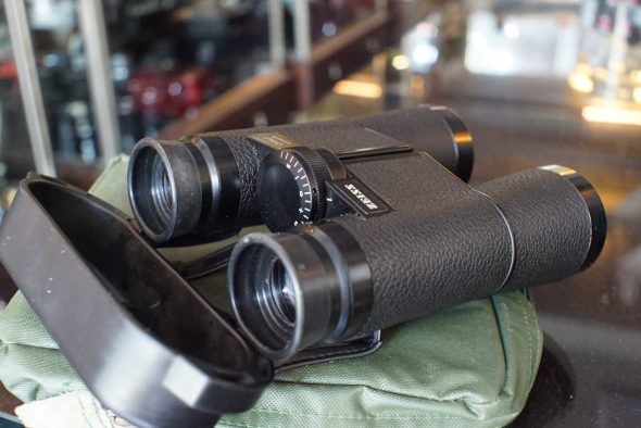 Carl Zeiss Dialyt 10x40B binoculars boxed with green pouch