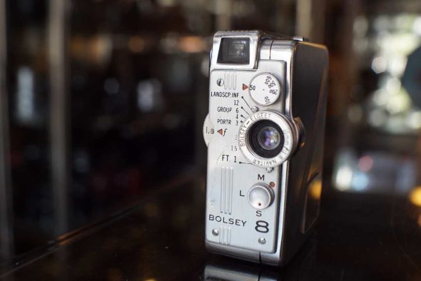 Bolsey 8, subminiature 8mm movie camera