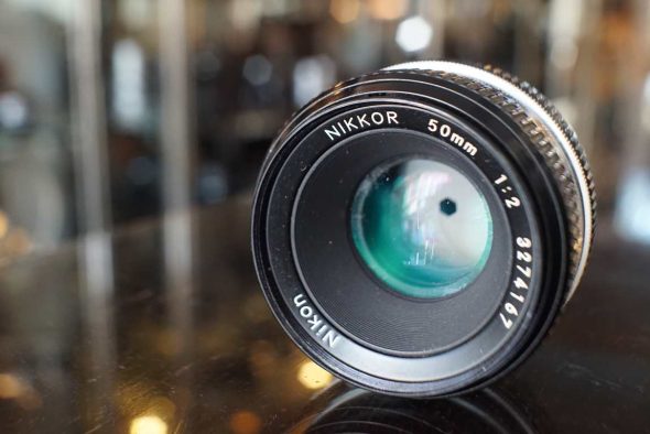 Nikon Nikkor 50mm 1:2 pre AI lens. OUTLET