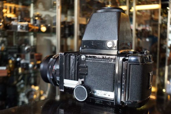 Mamiya RB67 Pro S + 90mm F/3.8 lens + 120 back + WLF loupe finder, OUTLET