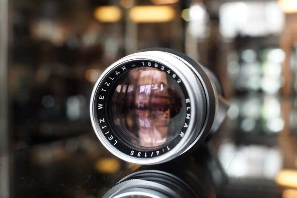 Leitz Elmar 135mm F/4 M-mount lens chrome