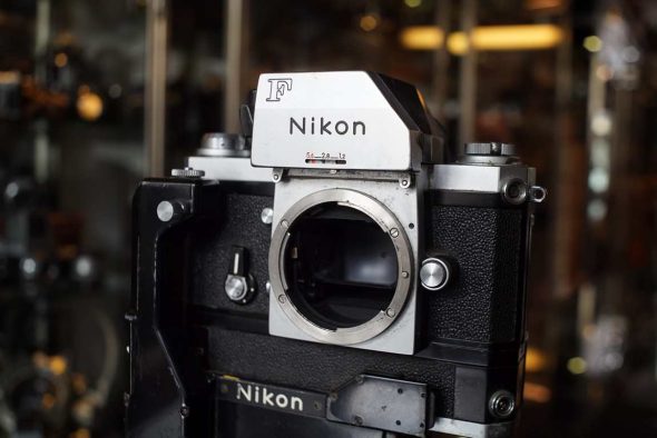 Nikon F Apollo chrome + Motordrive F-36, OUTLET