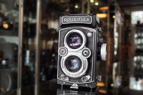 Rolleiflex MX-EVS TLR camera w/ Schneider Xenar 75mm f/3.5 OUTLET