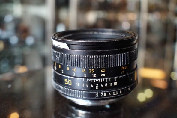 Leica Leitz Summicron-R 50mm f/2 3cam worn Outlet