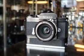 Nikon F plain prism in black + Nikkor motor + 50mm F/2 non-AI