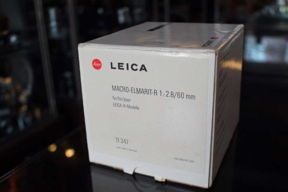Leica 11347 Macro-Elmarit-R 60mm F/2.8 ROM, boxed