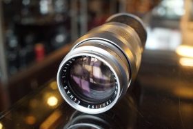 Leica Elmar 135mm F/4 lens chrome M