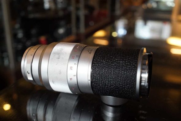 Leica Elmar 135mm F/4 lens chrome M