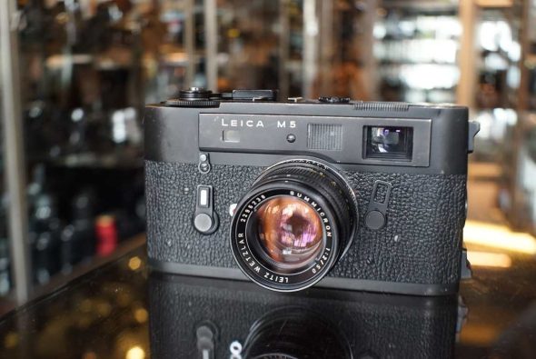 Leica M5 body black, recent CLA