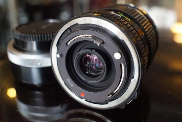 Canon nFD 50mm f/3.5 FD Macro + FD-25 1:1 tube