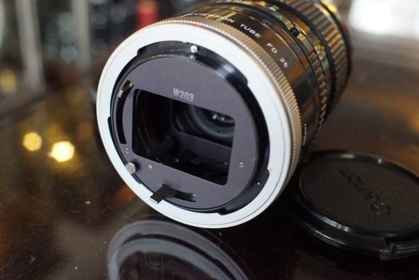 Canon nFD 50mm f/3.5 FD Macro + FD-25 1:1 tube