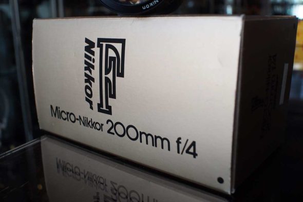 Nikon Micro-Nikkor 200mm f/4 AIS Boxed