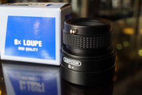 Kepcor Focusing loupe EC 8x, made in Japan, boxed