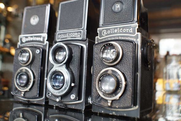 Rolleicord lot of 3