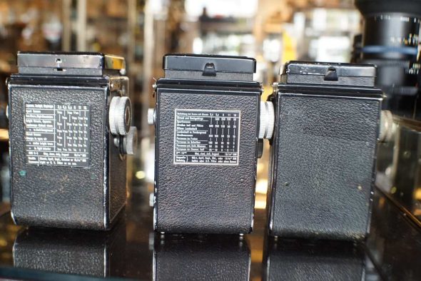 Rolleicord lot of 3