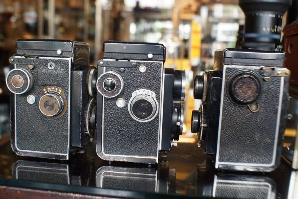 Rolleicord lot of 3