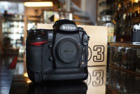 Nikon D3 body – 314.000 clicks, boxed