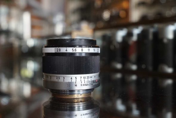 Canon lens 50mm f/2.8 LTM lens, OUTLET