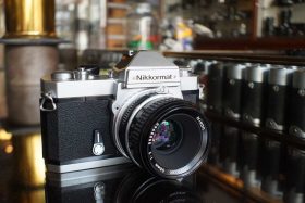 Nikkormat FT3 with 50mm F/2 lens