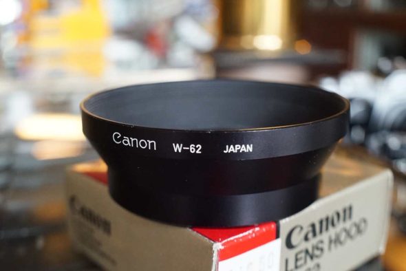 Canon W-62 Lens hood, boxed