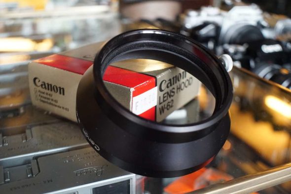 Canon W-62 Lens hood, boxed