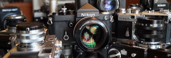 Nikon cameras and lenses