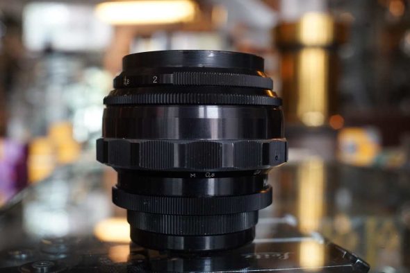 Jupiter-9 85mm f/2 Vintage USSR lens in M42 mount