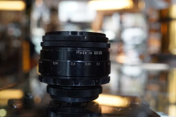 KMZ Helios-44-2 58mm f/2 Soviet lens in M42 mount