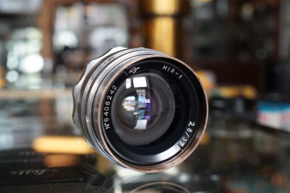 MIR-1 37mm f/2.8 chrome w/ m42 adapter