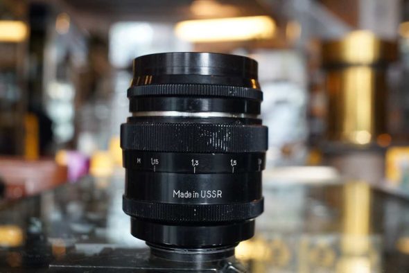 Jupiter-9 85mm f/2 USSR lens for M39 Leica screw mount
