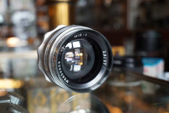 MIR-1 37mm f/2.8 lens Chrome version w/ M42 mount