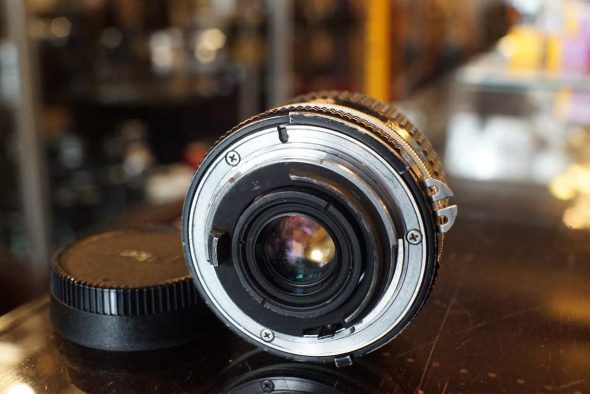 Nikon Nikkor 28mm F/2.8 AI lens, worn