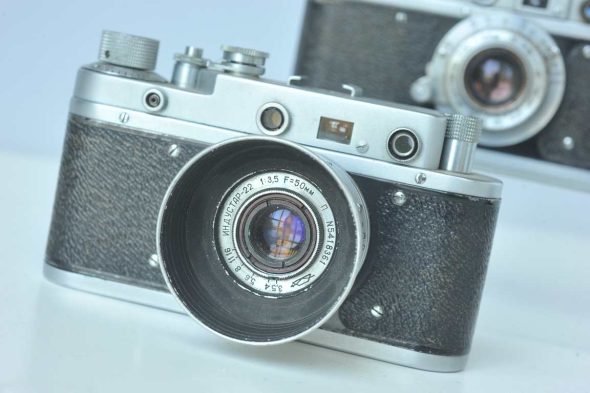 3x Soviet LTM look a like rangefinder cameras