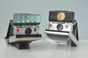 Polaroid SX70 and SX70 Sonar camera