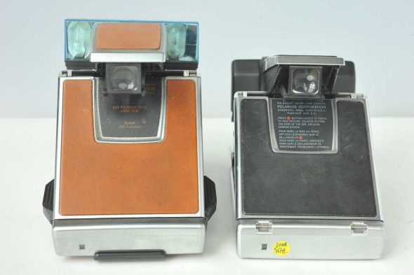 Polaroid SX70 and SX70 Sonar camera