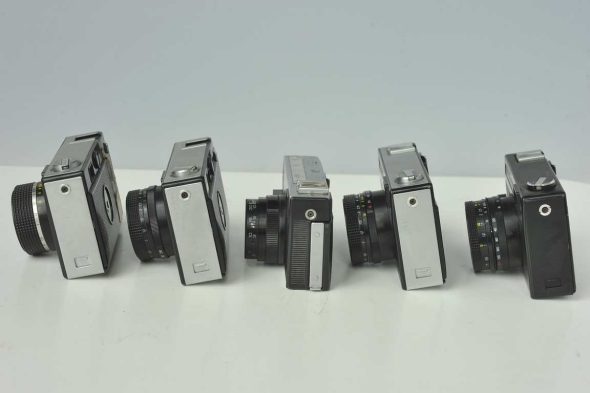 Lot of Various Soviet 35mm cameras, Siluet, Vilia and Smena SL