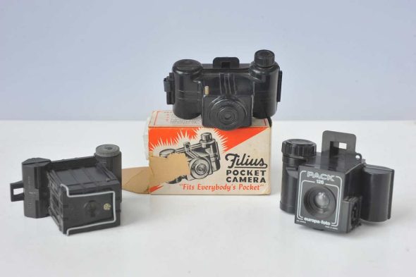 Lot of 6 Subminiature cameras. Collectors items