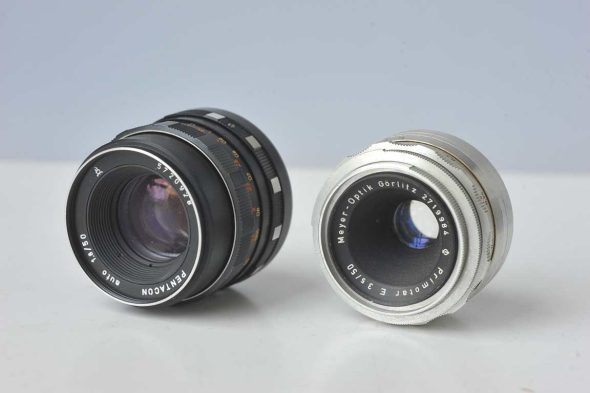 Lot of 6 Meyer/Pentacon M42 lenses