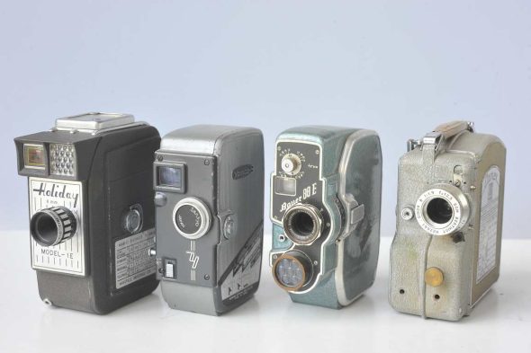 Lot of 11x 8mm movie cameras.