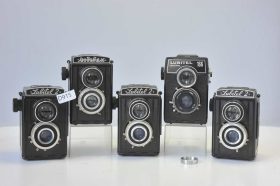 Lot of 5x Lomo Lubitel cameras