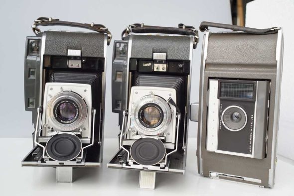 Lot of 2 Polaroid Pathfinder cameras and J66