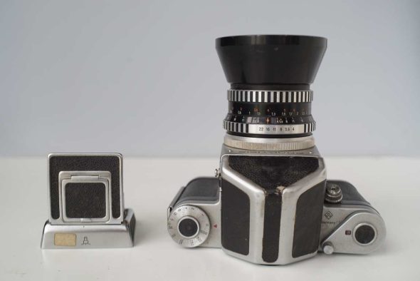 CZJ Flektogon 50mm f/4 lens on praktisix camera