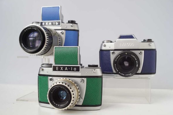 Lot of 3x Colorful EXA cameras