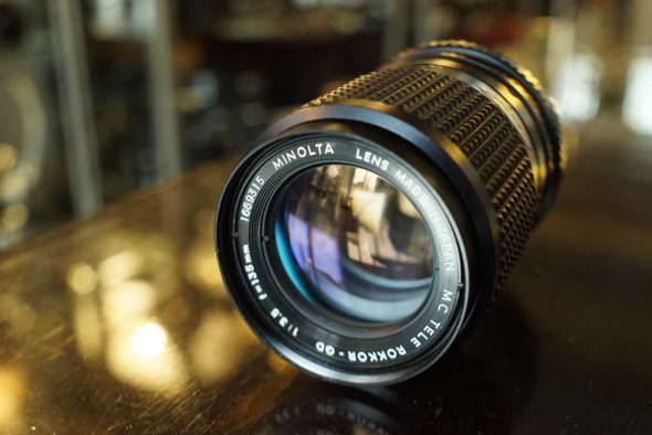 Minolta MC Tele Rokkor-QD 135mm F/3.5 lens