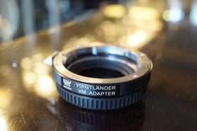 Voigtlander VM Leica M lens to MFT camera adapter