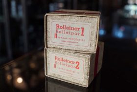 Rolleiflex Rolleinar 1 and 2 for Baj. II mount, boxed