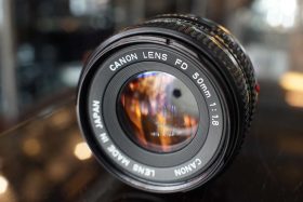 Canon FD 50mm F/1.8 nFD lens